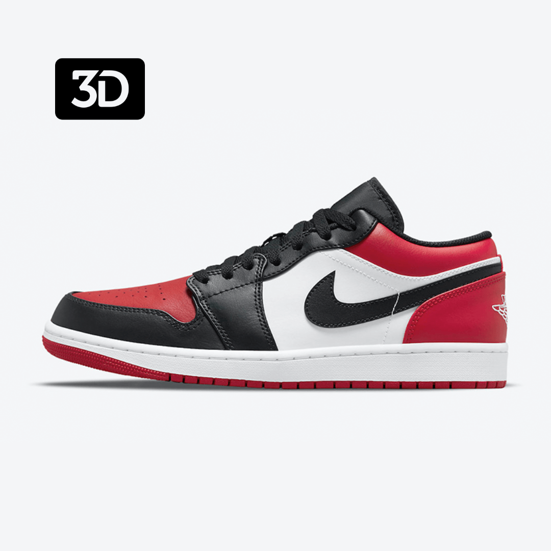 Low top jordan 1 online black toe