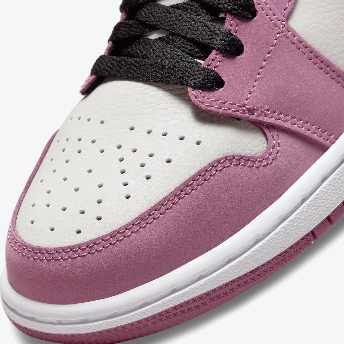 Air Jordan 1 Mid SE Berry Pink - Drizzle