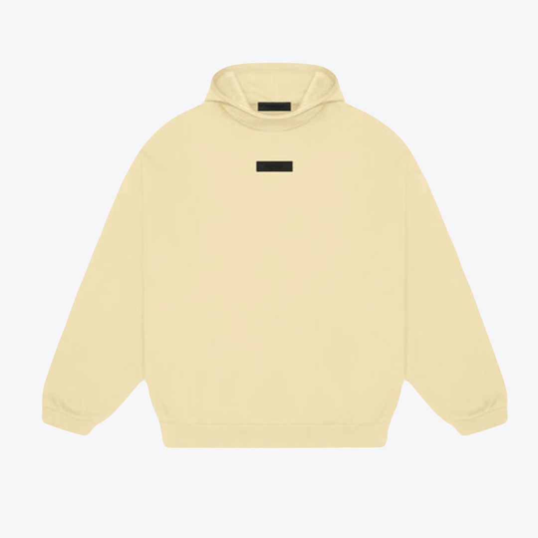 Fear of God Essentials Garden Yellow Hoodie - Drizzle