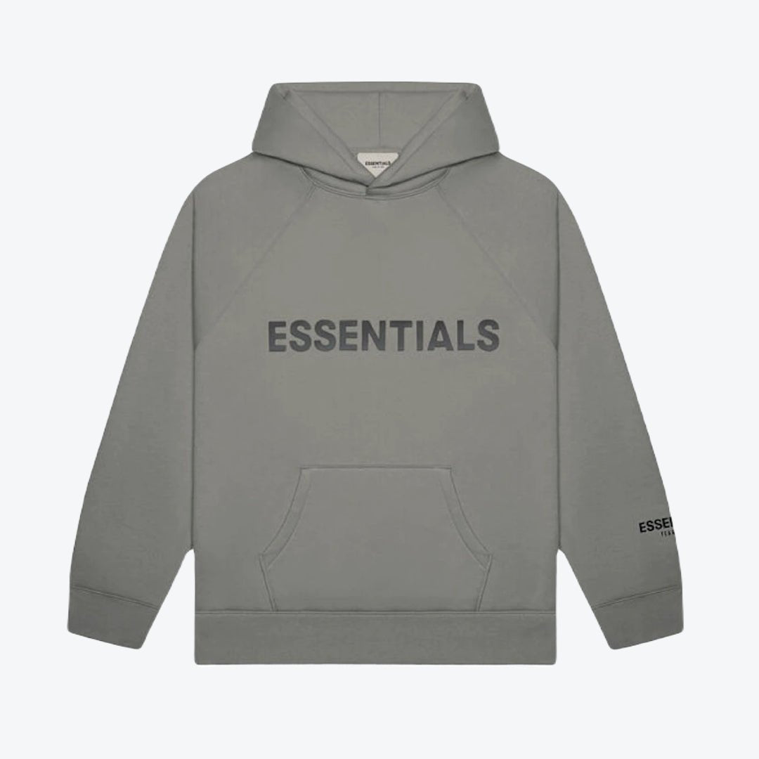 Fear of God Essentials Hoodie 'Charcoal' (SS20) - Drizzle