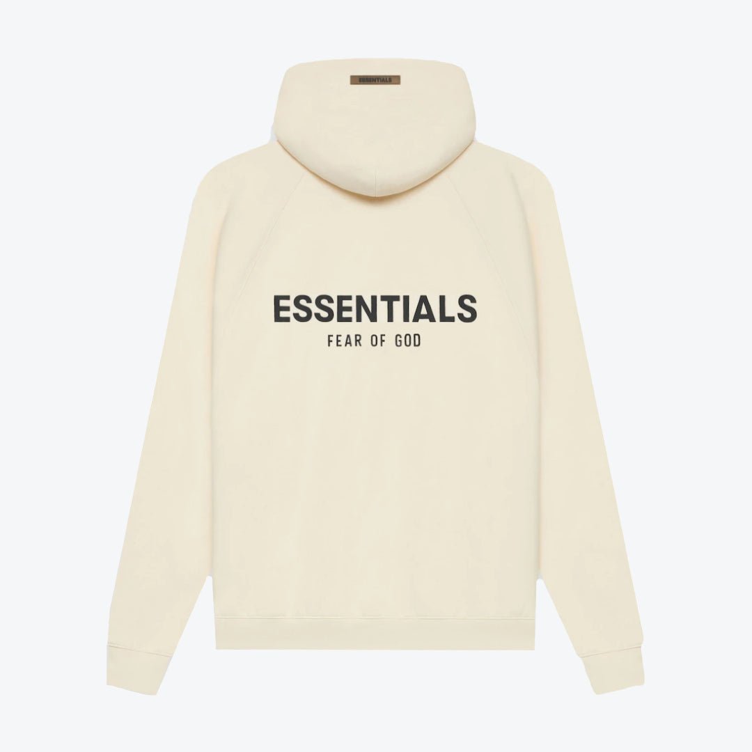 Fear of God Essentials Pull-Over Hoodie (SS21) Cream/Buttercream - Drizzle