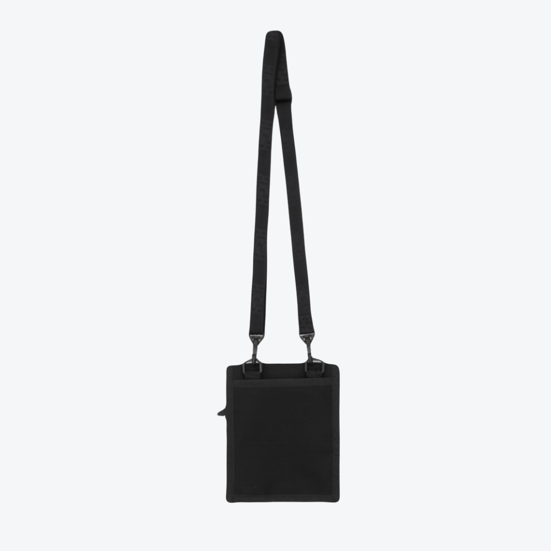 HIGH COMPANY Patch Shoulder Bag Black - Drizzle