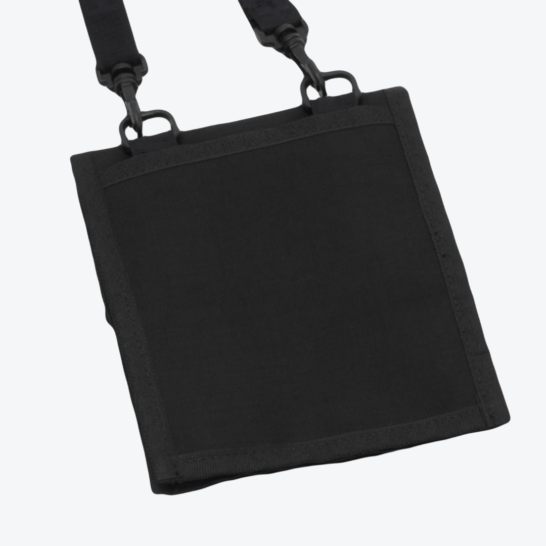 HIGH COMPANY Patch Shoulder Bag Black - Drizzle