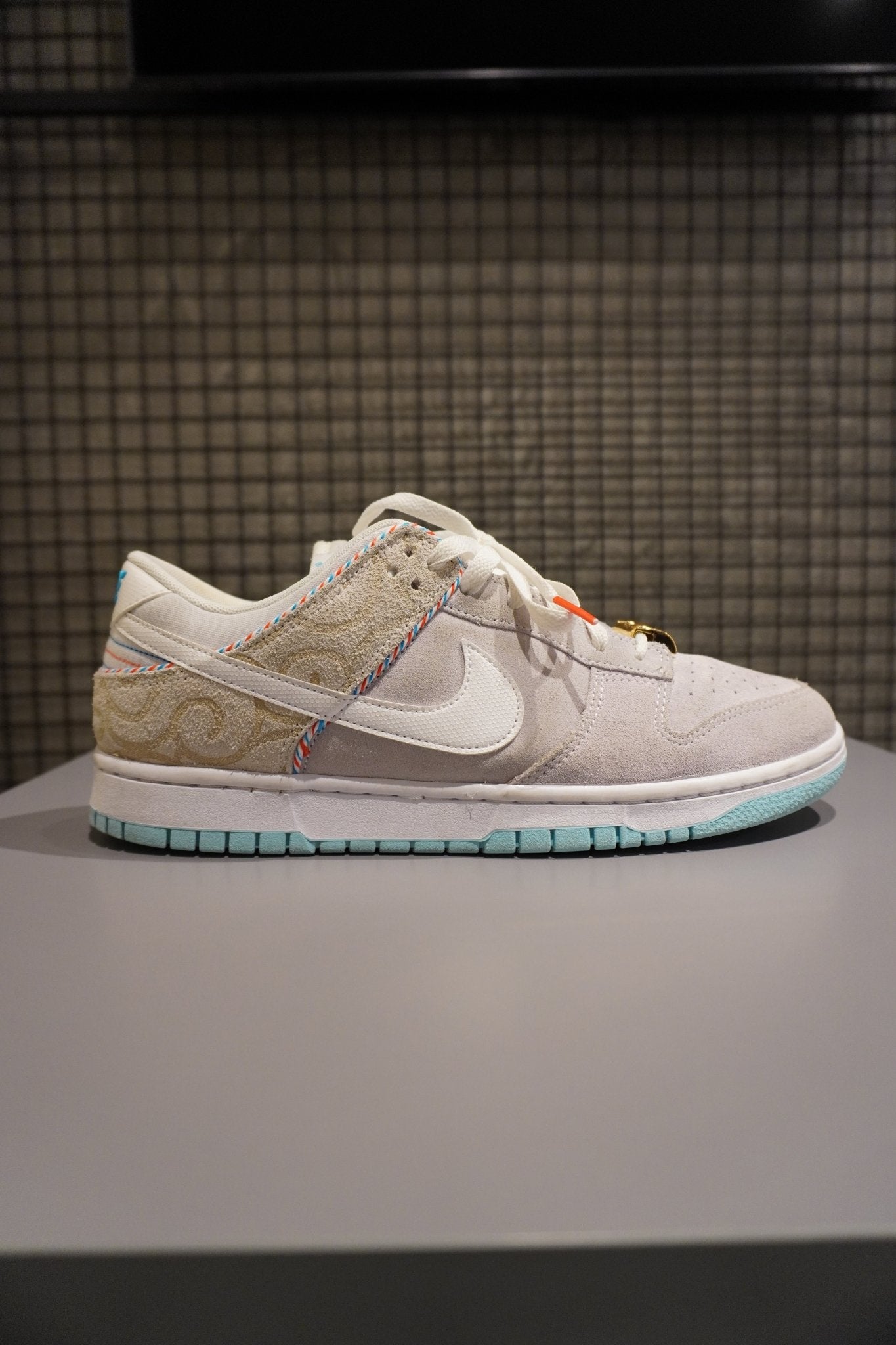 Nike Dunk Low Barber Shop Grey - Drizzle