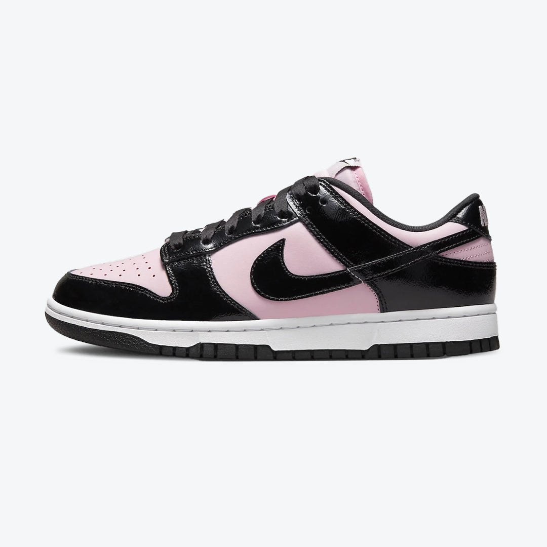 Nike Dunk Low Black Patent Pink - Drizzle