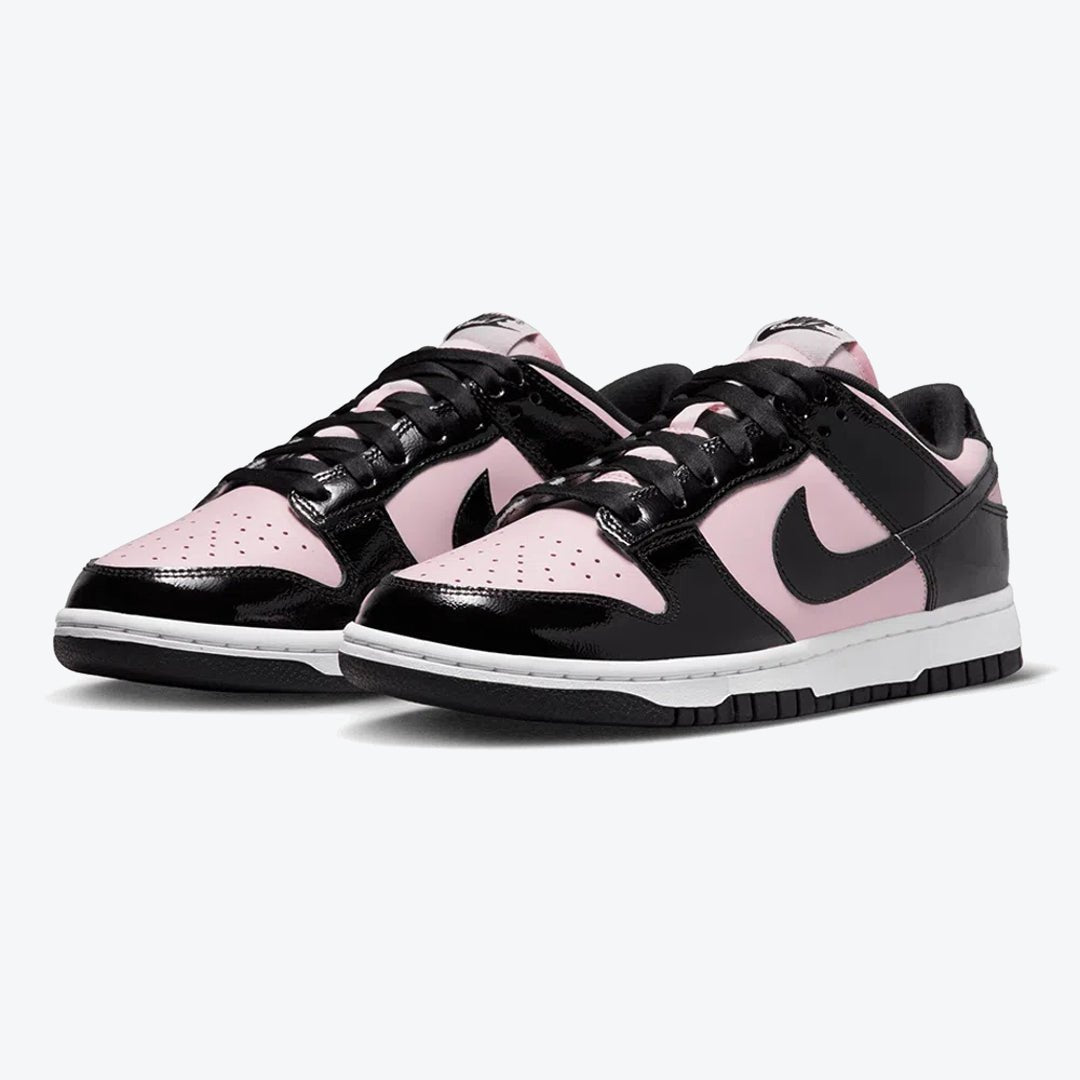 Nike Dunk Low Black Patent Pink - Drizzle