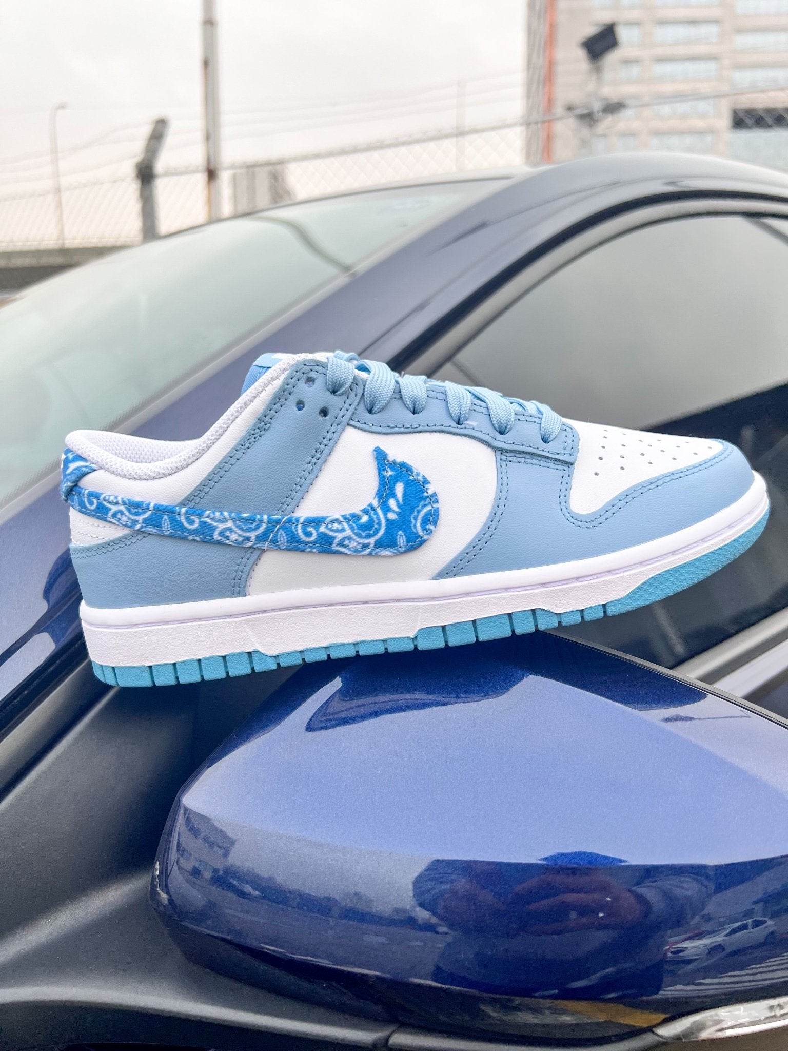 Nike Dunk Low Blue Paisley - Drizzle