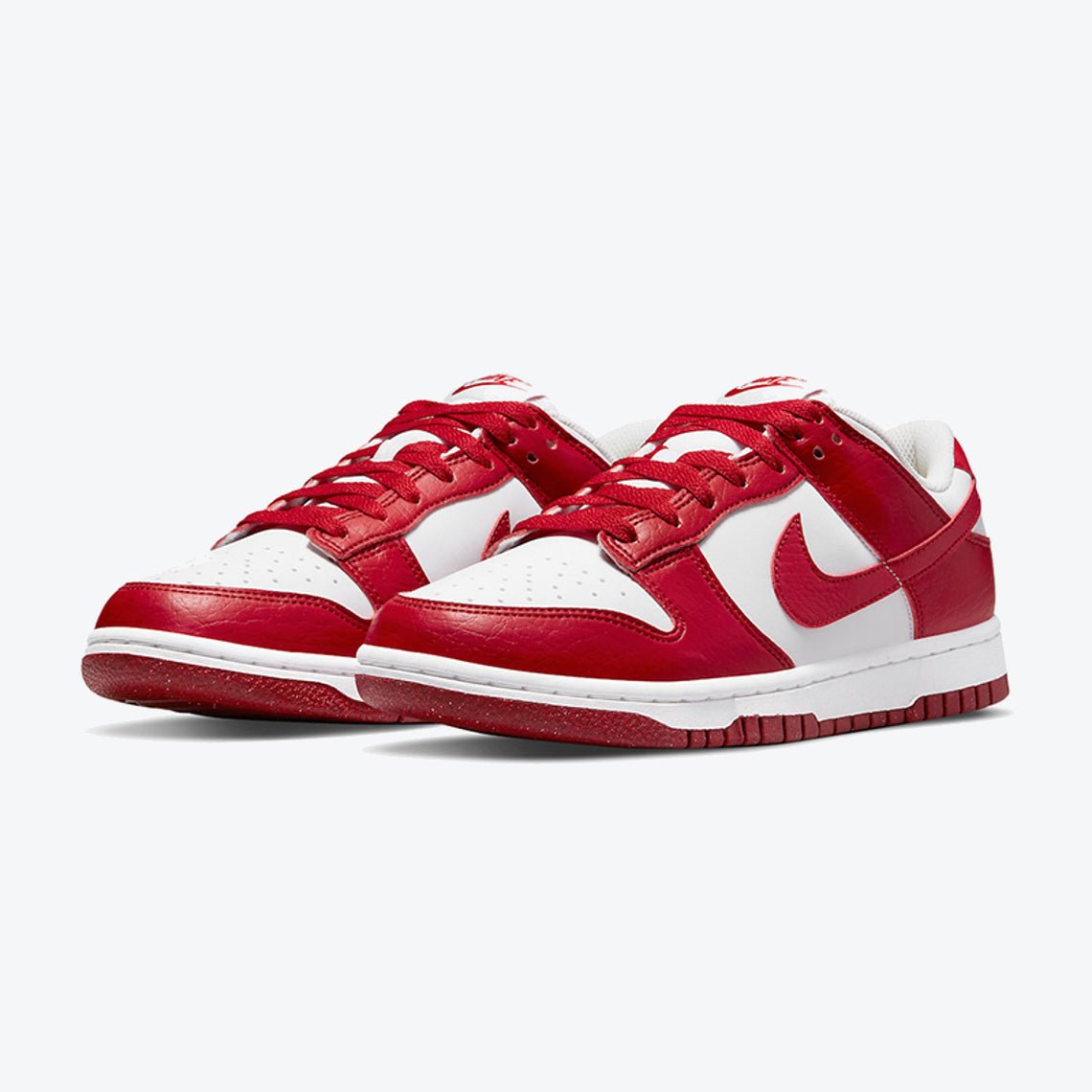 Nike Dunk Low Next Nature White Gym Red - Drizzle