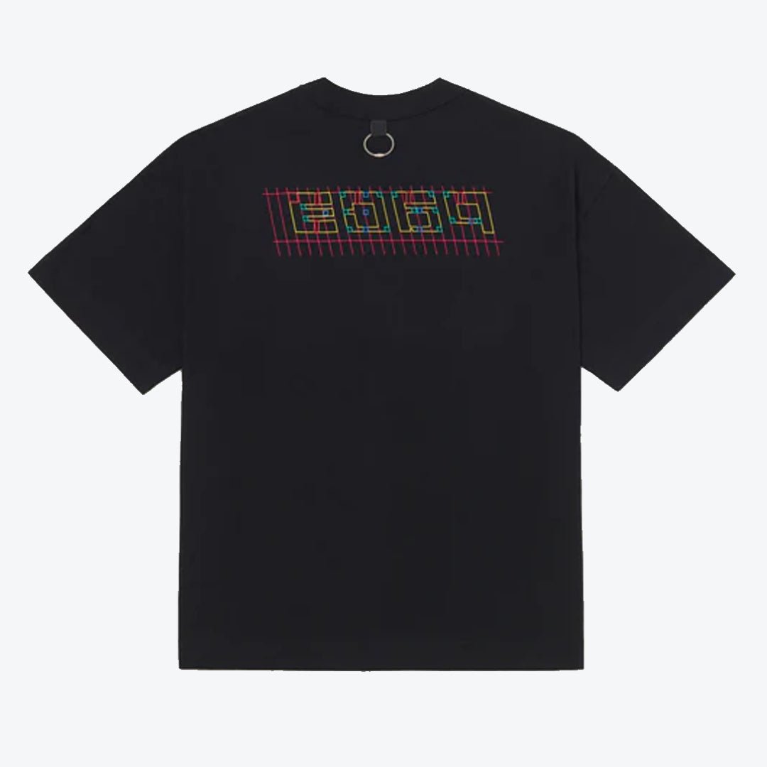 PACE Grid OVERSIZED Tee Black - Drizzle
