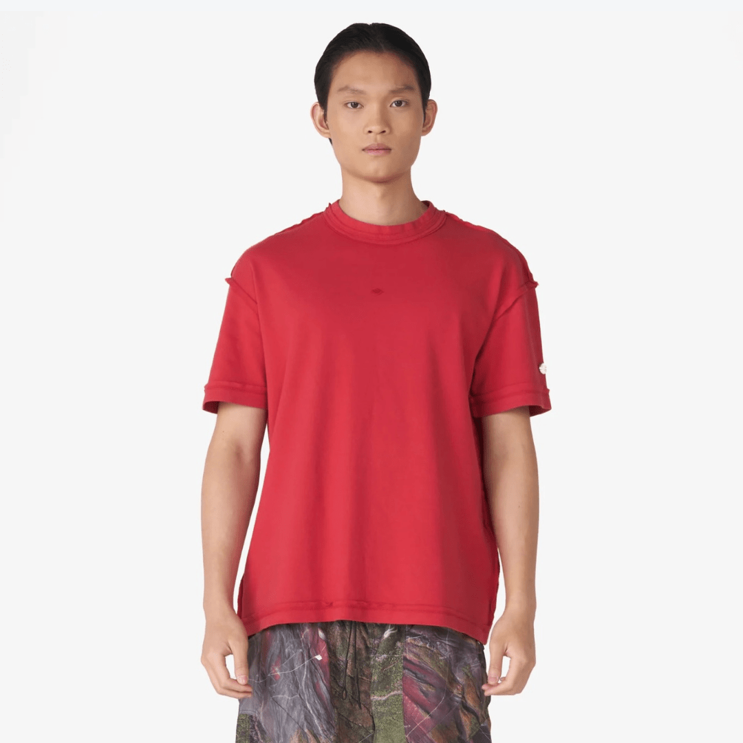 Pace Pattern T-shirt Red - Drizzle