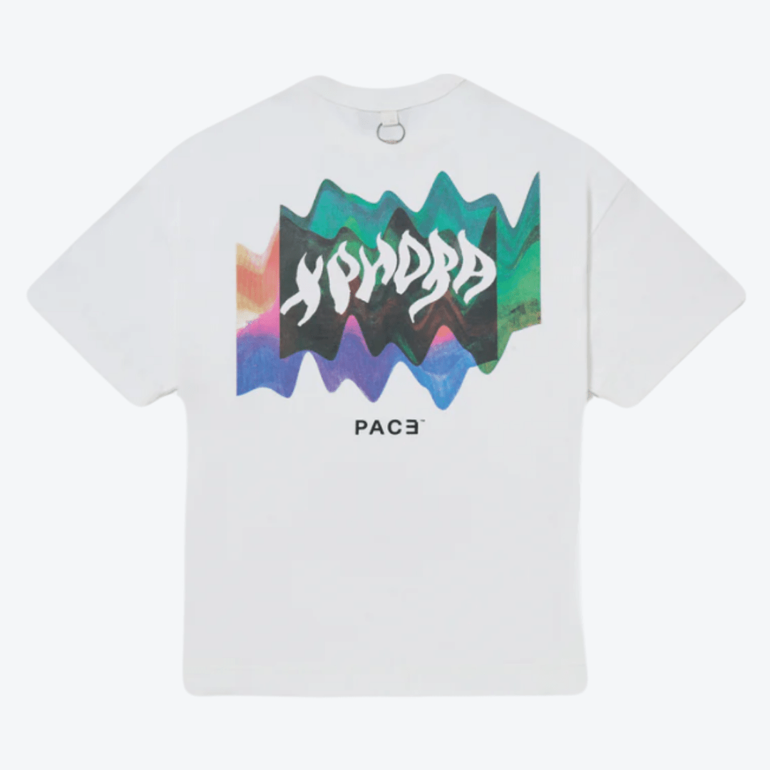 PACE Tee Aurora Oversized Off White - Drizzle