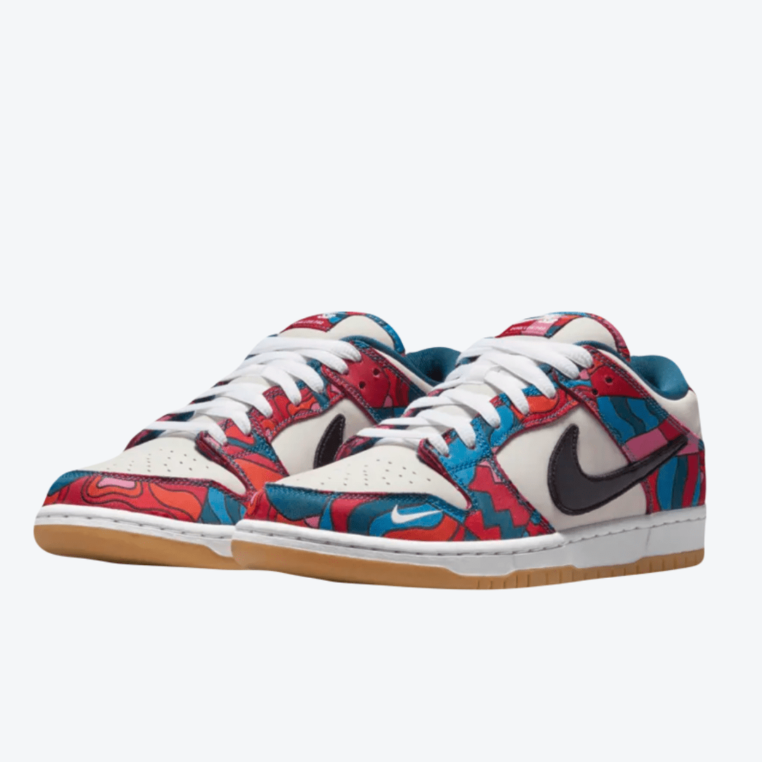Parra x Nike SB Dunk Low Pro Abstract Art - Drizzle