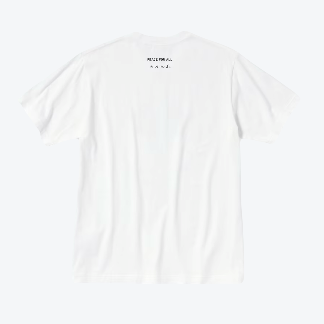 PEACE FOR ALL Short-Sleeve Graphic T-Shirt (Kaws) - Drizzle