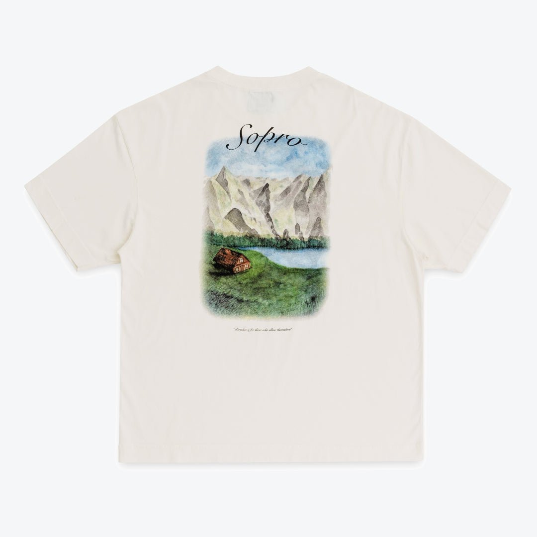 Sopro Landscape T-Shirt - Drizzle