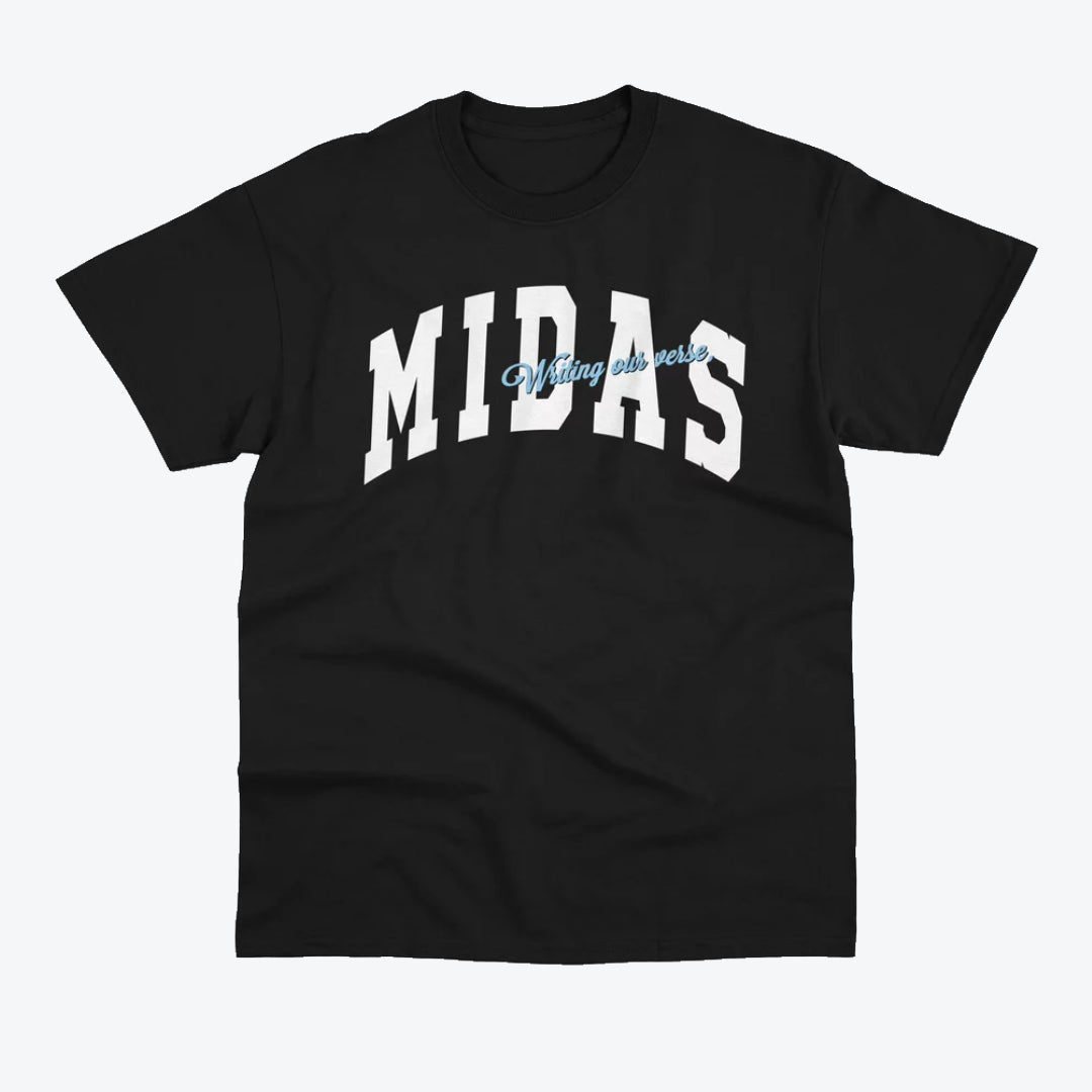 T-Shirt Midas University Black 2.0 Oversized - Drizzle
