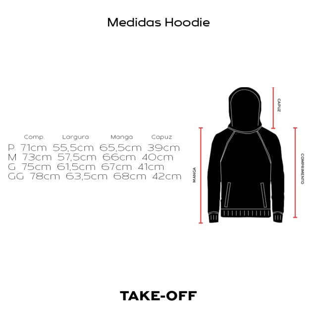 TAKE-OFF Command Hoodie Black - Drizzle