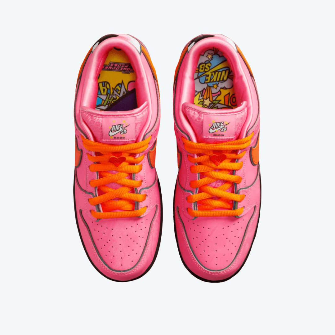 The Powerpuff Girls x Nike SB Dunk Low Blossom - Drizzle