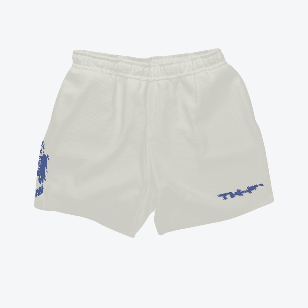 TK-F` Offwhite v1 Sweatshirt Shorts - Drizzle