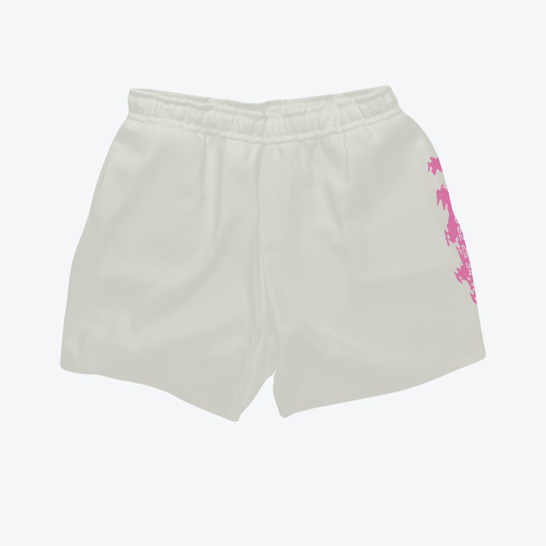 TK-F` Offwhite v2 Sweatshirt Shorts - Drizzle